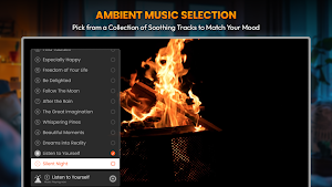 Relaxing Fireplace – Meditate Screenshot 3