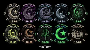 Islamic Watch Face 127 Screenshot 2