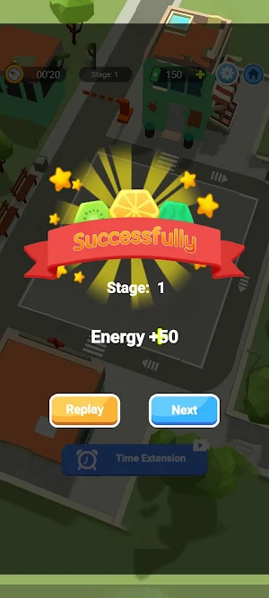 Parkour Puzzles:Traffic Escape Screenshot 1