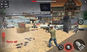 Cover Shoot 3D: Free Commando Game Screenshot 1
