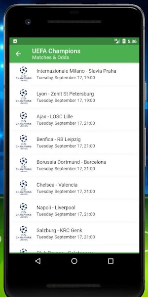 Football Matches, Tips and Odds Screenshot 3