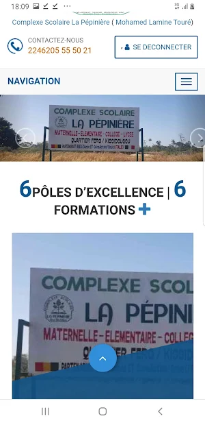 GS La Pépinière - Kissidougou 1.1 Screenshot 3