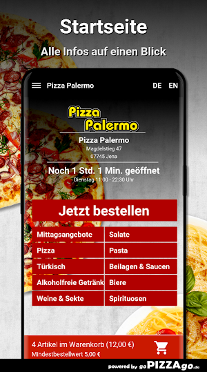 Pizza Palermo Jena Screenshot 1