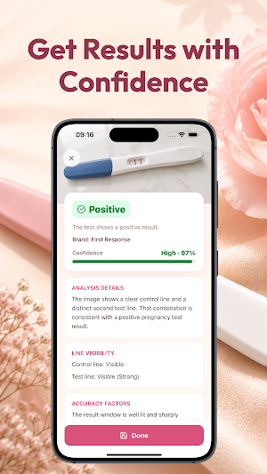 Pregnancy Test Reader: AIPreg Screenshot 2