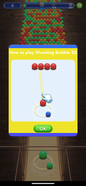 Bubble Shooter 3D Screenshot 0