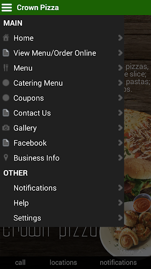 Crown Pizza Screenshot 1