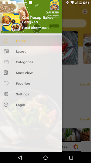 Cari Resep Bakso Lengkap Screenshot 1