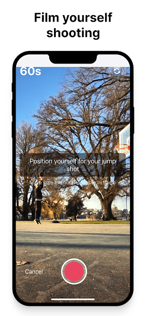 Jumpshot AI: Basketball Coach Screenshot 1