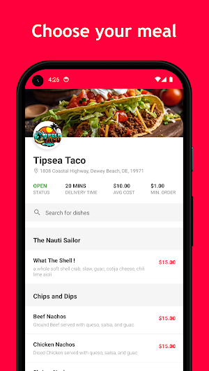 Tipsea Taco Screenshot 0