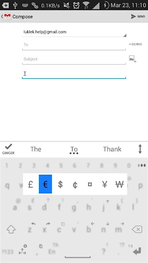 Theme for AI.type Flat White Screenshot 2