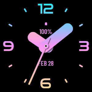 Huge Summer Watch Face Screenshot 3