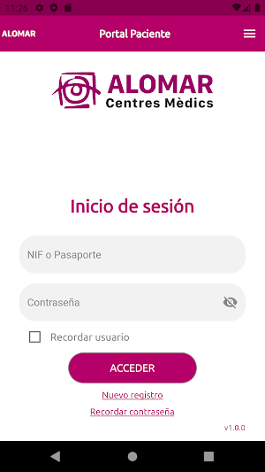 Centre Mèdic Alomar - Portal P Screenshot 0