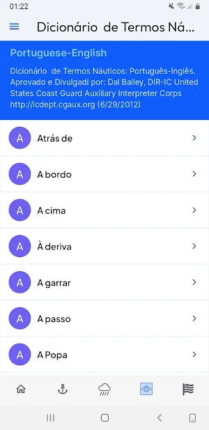 Dicionário Marítimo Lite Screenshot 3