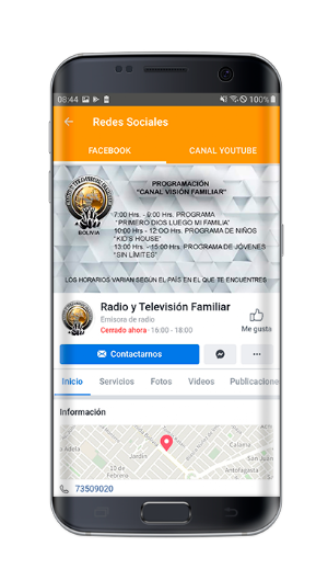 Radio  Visión Familiar Bolivia Screenshot 3