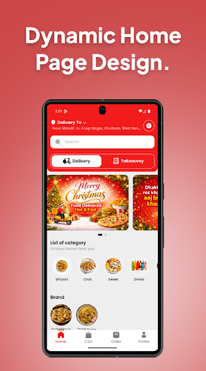 Ameto : Food Delivery Screenshot 1