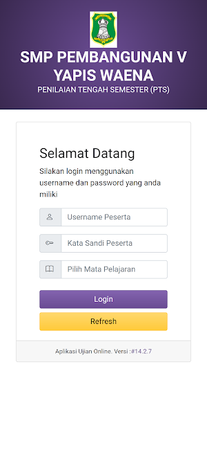 Exam SMP Pemb V Yapis Waena Screenshot 0