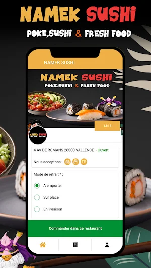 NAMEK SUSHI Screenshot 1