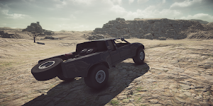 Desert Super Car Racing:Open World Driving Trucks Screenshot 1