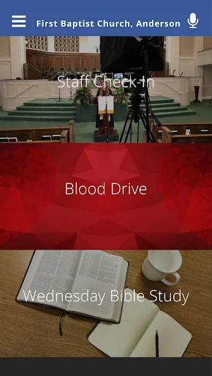 First Baptist Church, Anderson Screenshot 1