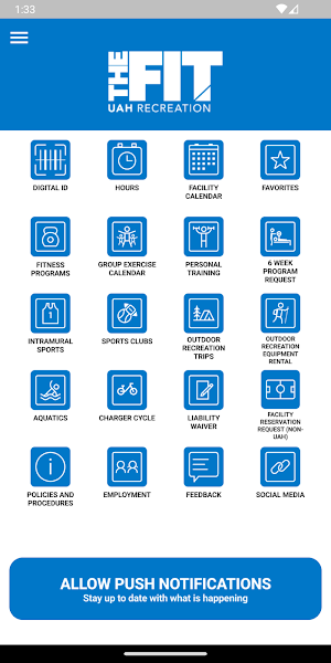UAH University Recreation Screenshot 0