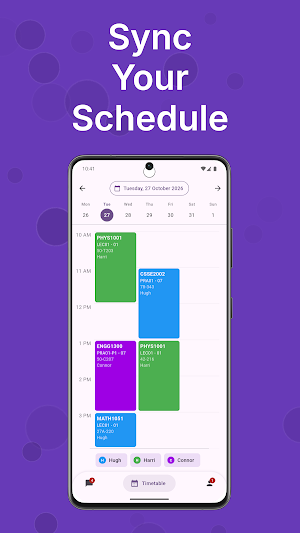 Social Timetable for UQ Screenshot 0