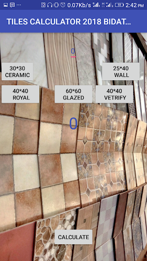 Tiles calculator Nigeria Screenshot 1