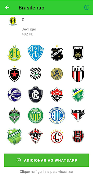 Figurinhas do Brasileirão Screenshot 3