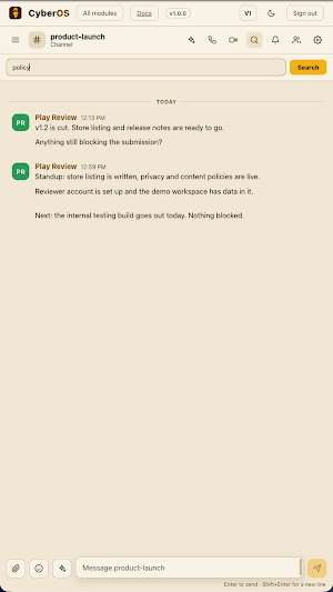 CyberOS Screenshot 3
