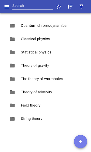 Physical theories Screenshot 0