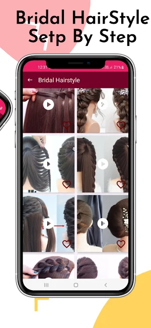 Girls Hairstyle Step By Step Screenshot 2