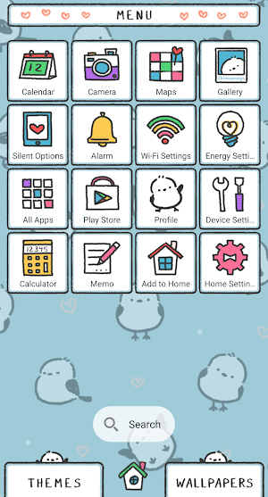Little Birdy Paradise Theme Screenshot 1