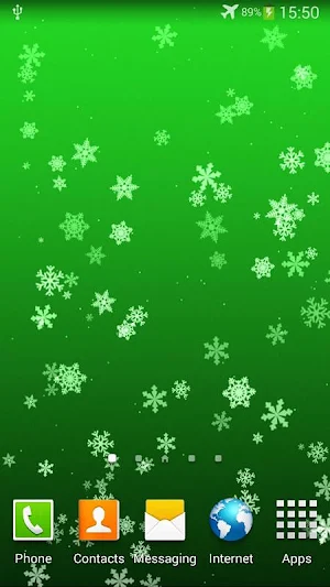 Snowflake Live Wallpaper Screenshot 2