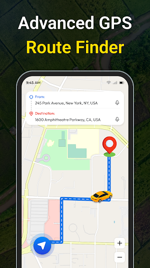 GPS Navigation & Route Finder Screenshot 1