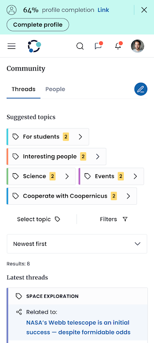 Coopernicus App Screenshot 1