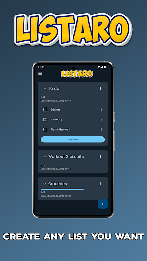Listaro Screenshot 0
