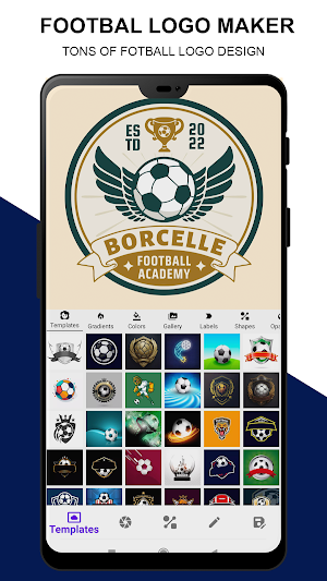Football Logo Maker -Designer Screenshot 0