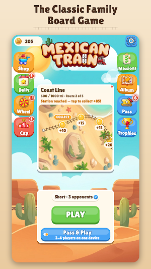 Mexican Train Dominoes Journey Screenshot 1