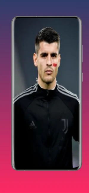 Alvaro Morata 4k wallpaper Screenshot 2