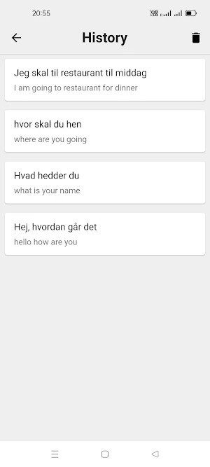 Danish To English Translator Screenshot 2
