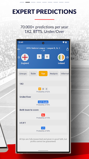 SportyTrader - Soccer Picks Screenshot 1