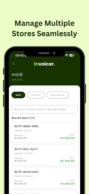 Invoicer: POS & Stock Manager Screenshot 3