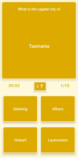Australia Map - Geography Quiz Screenshot 2
