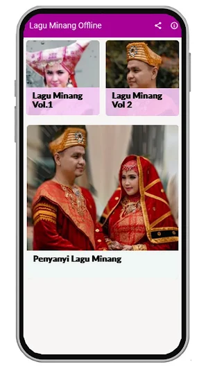 Album Lagu Minang Arief Screenshot 1