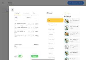 POS — JITMeal Screenshot 2