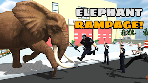 Angry Elephant City Rampage Screenshot 0