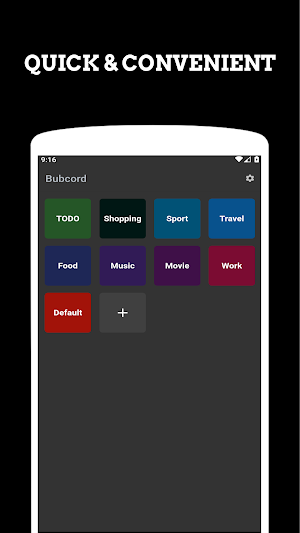 Bubcord - A simple record tool Screenshot 1