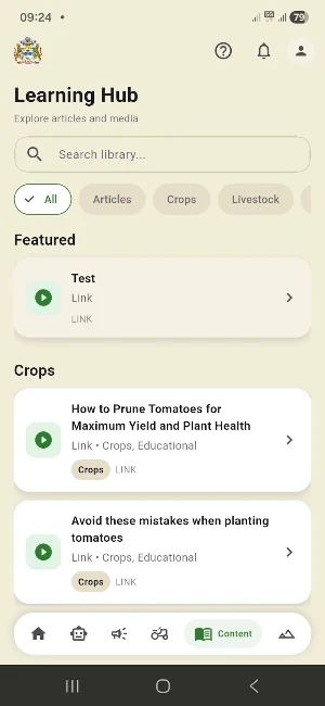 FarmersConnectGY Screenshot 1