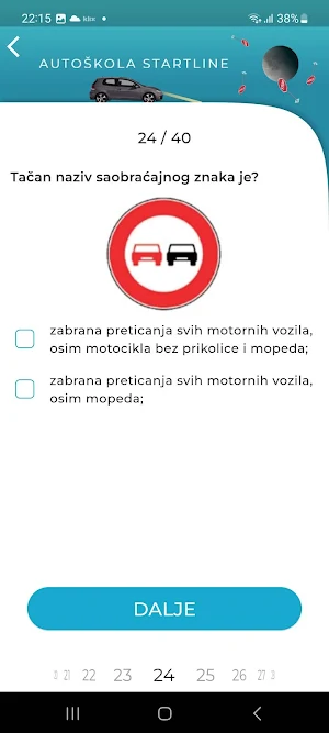 Autoškola Startline Screenshot 0