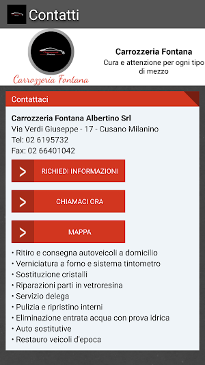 Carrozzeria Fontana Screenshot 3