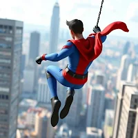 Spider Rope Hero Man Games